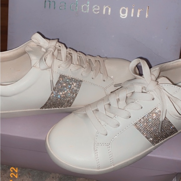 Madden Girl Skyllar Rhinestone Sneakers - Picture 4 of 11